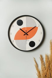 Wallity Reloj de pared decorativo Multicolor de 30 cm